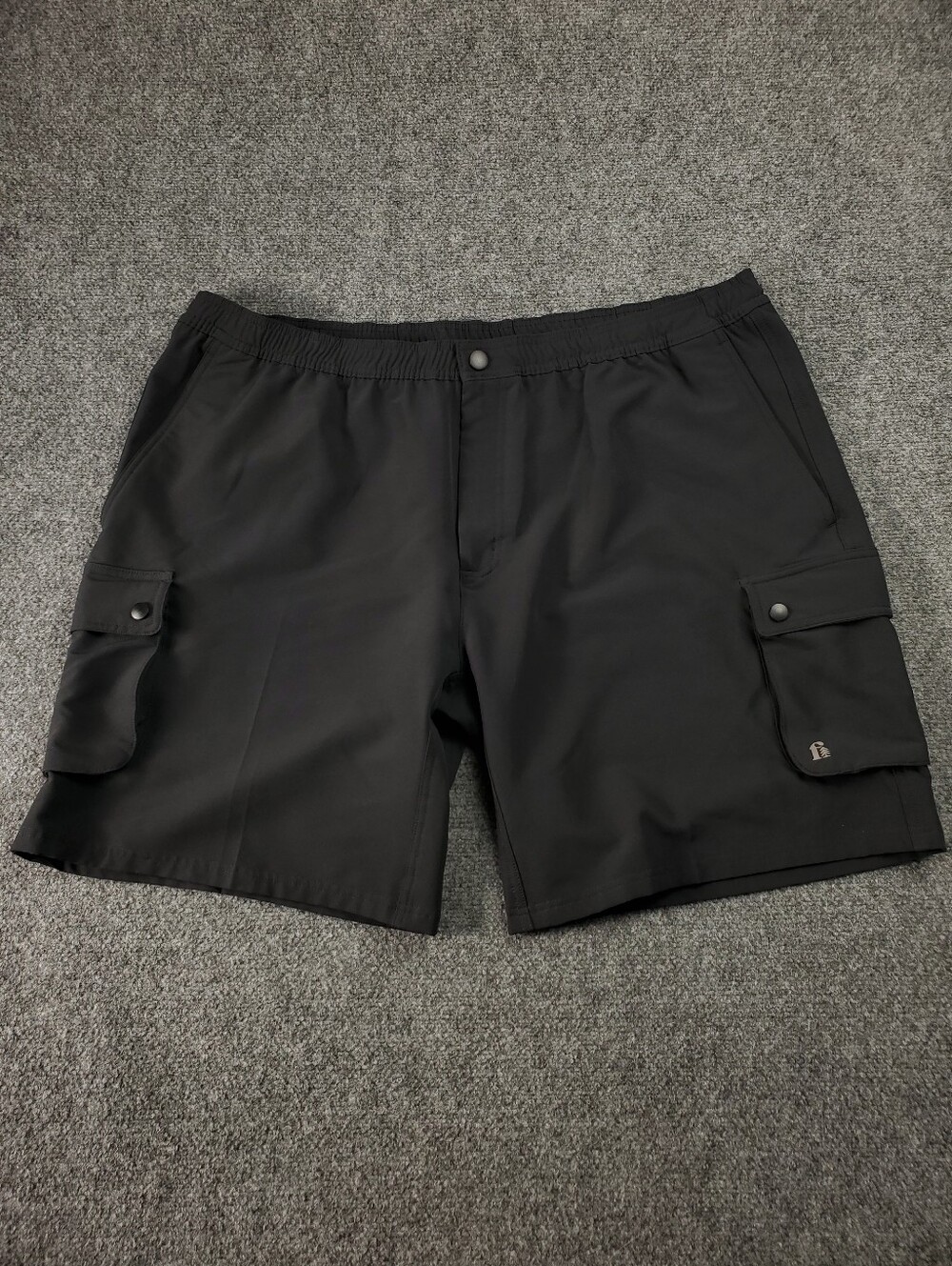 Bonobos Fielder Cargo Shorts Mens 2XL Spandex Performance Stretch Hiking Black